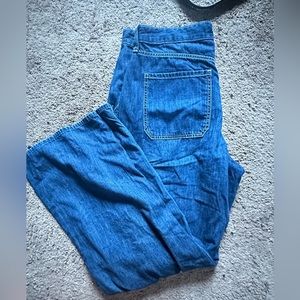 Hollister ultra high rise baggy jeans